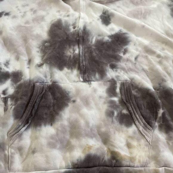 Free People Work It Out Tie Dye Hoodie-Size Medium - Picture 3 of 8